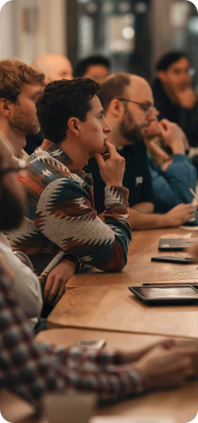 Estudiantes en clase